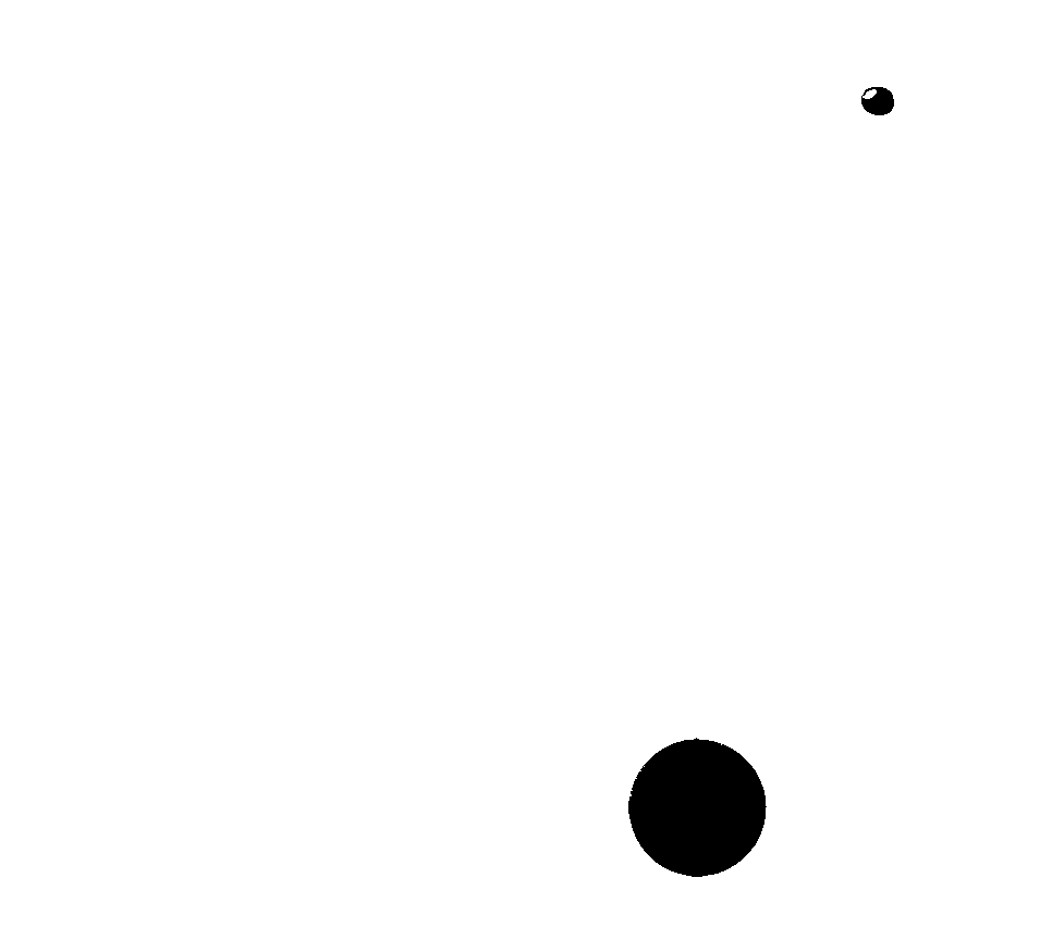 Perch and eye isolated as the second color
